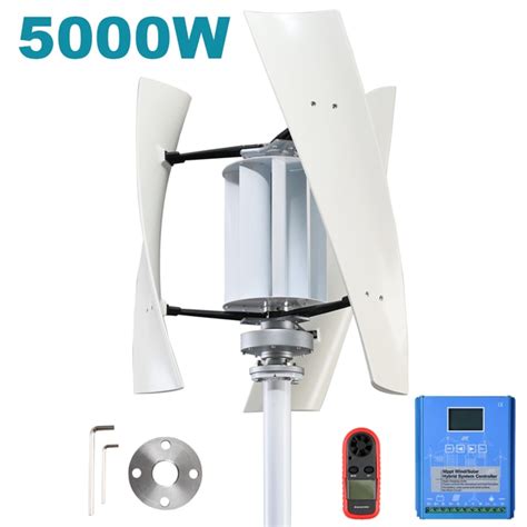 5kw Vertical Axis Maglev Wind Turbine Generator 5000w Voltage 24v 48v