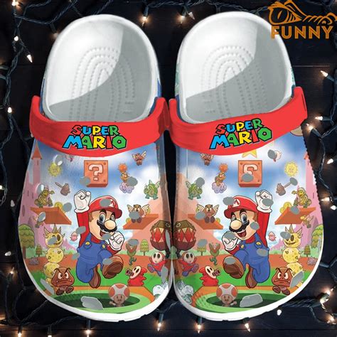 Funny Super Mario Crocs Discover Comfort And Style Clog Shoes With