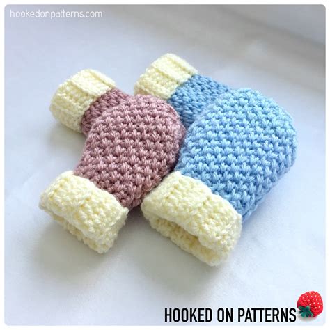 Baby Mittens Crochet Pattern PDF Digital Download Only | Etsy Canada