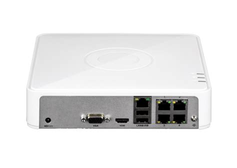 HiLook NVR-104H-D/4P 4 Channel 4MP IP PoE H.265 NVR | Connectec.uk