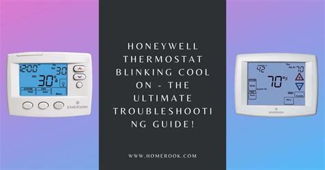 Honeywell Thermostat Blinking Cool On Quick Fix Home Rook