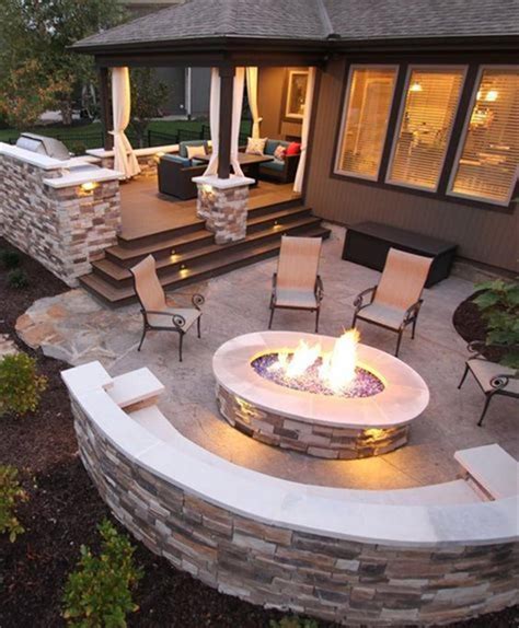 Stone Patio Designs Outdoor Patio Designs Small Backyard Patio Fire