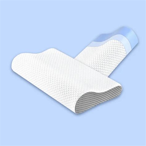 Mishu Mattress White Contour Foam Pillow For Home Shape Rectangular