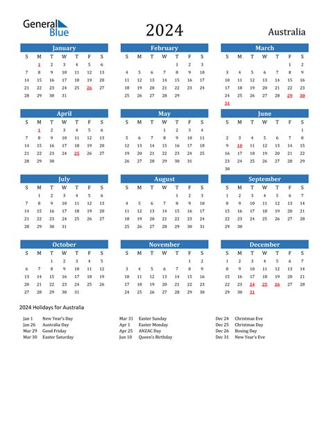 Printable Yearly Calendar 2024 Full Year Free Printable Calendars