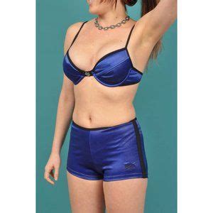 Mossimo Supply Co Swim Vintage S Mossimo Medium Underwire Bikini Top Bright Shiny Wetlook