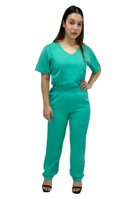 Hospitalar Pijama Srub Cir Rgico Em Gabardine