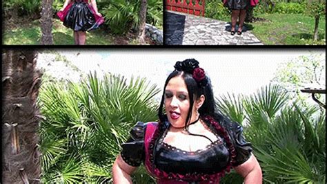 Sweet Dirndl Dress Babe In Italy Blowjob Handjob In The Garden Cum On My Tits LONG VERSION