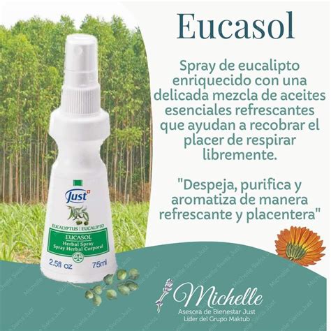 Eucasol Just Mezclas De Aceites Esenciales Spray Aceites Esenciales