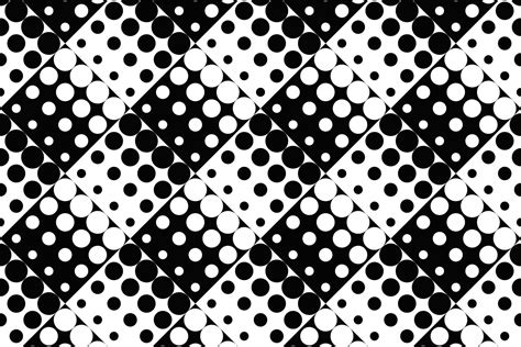 Seamless Monochrome Dot Pattern Graphic By Davidzydd · Creative Fabrica