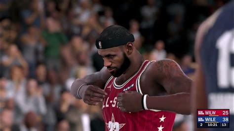 [nba 2k24 Cpu Vs Cpu]올스타전 르브론 제임스 마이클조던 아이버슨 웨이드 윌트 체임벌린 Vs 스테판 커리 코비 브라이언트 노비츠키 니콜라 요키치 윌트 체임벌린