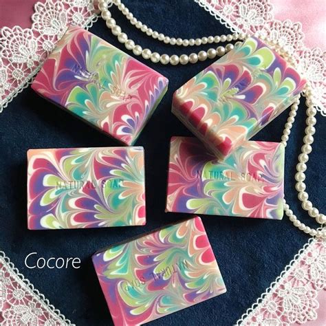 Peacock Swirl Soap Swirl Soap Handmade Soap Soap Making