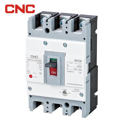 Cnc Ycm P P Mccb Thermal Magnetic Adjustable Circuit Breaker Mccb