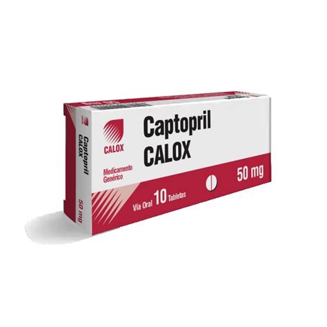 MEDICINA CAPTOPRIL 50 MG X 10 TAB CALOX Sihay