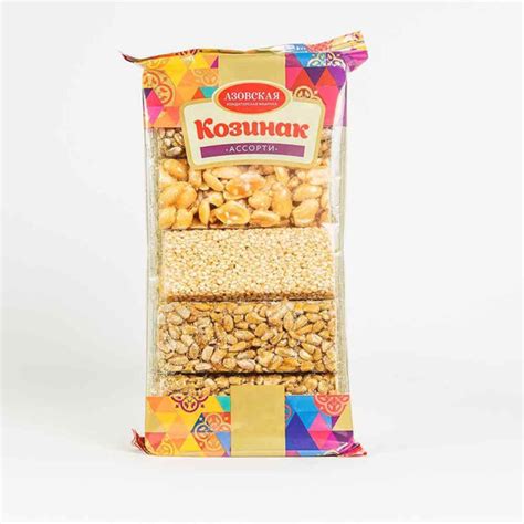 Козинак Ассорти "Азовская КФ", 280 г, 3 шт. - купить с доставкой по ...