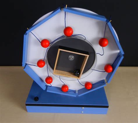 Overbalanced Wheel With Hanging Weights Perpetual Motion Machine