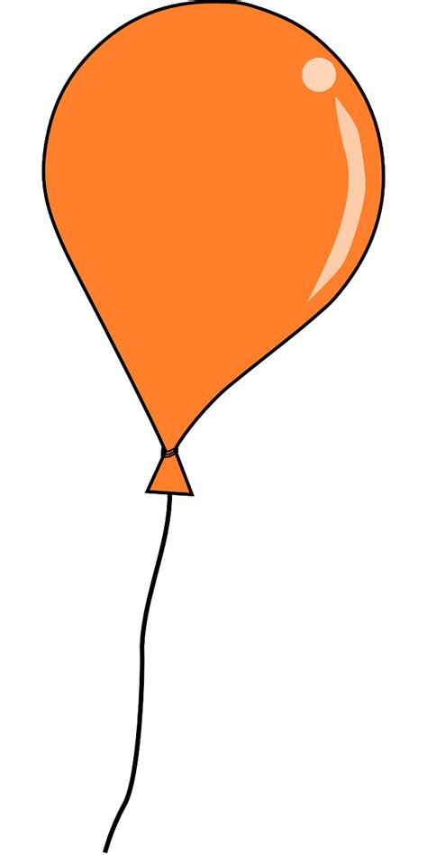 Download Balloon Party Orange Royalty Free Vector Graphic Pixabay