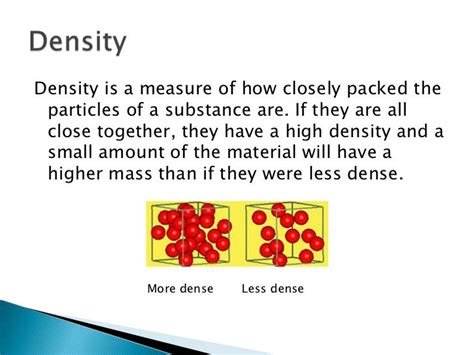 Density Definition