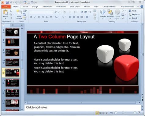 How To Insert Rolling Dice In PowerPoint Using Shapes