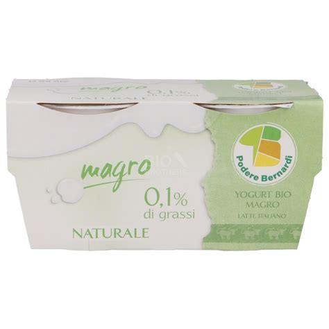 Yogurt Bio Magro Naturale X G Prodere Bernardi