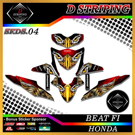 Jual Stiker Decal Full Body Beat Fi Decal Full Body Motor