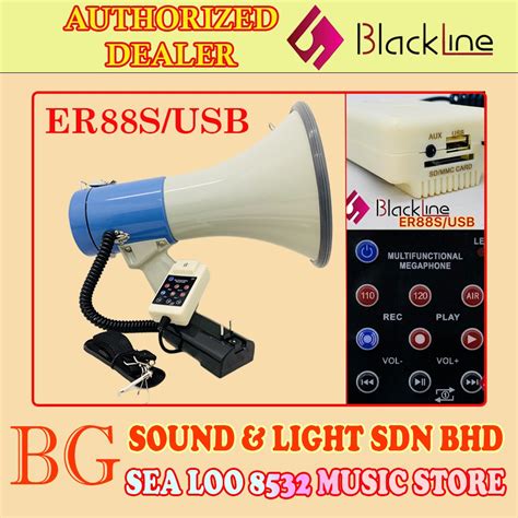 Blackline Ezitech Er S Er S Power Megaphone Loud Hailer With