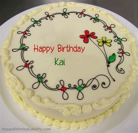 Birthday Cake For Kai