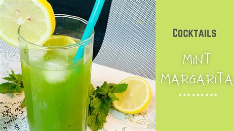 Mint Margarita Drink Famous Recipe Cocktails Summer Beverage Youtube