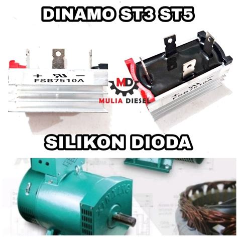 Jual Silikon Silicone Dinamo ST3 ST5 10 Ampere 10 A Dioda Diode