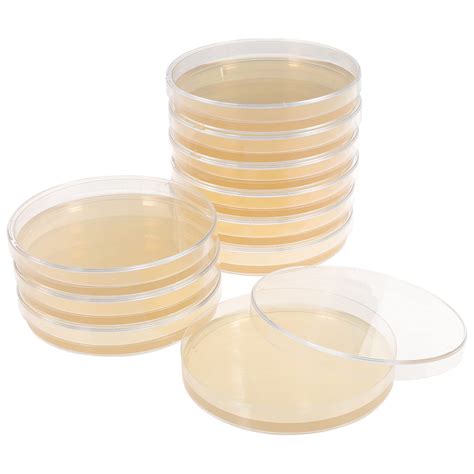 Buy Hemobllo Lb Agar Plates 10pcs Prepoured Malt Extract Agar Plates