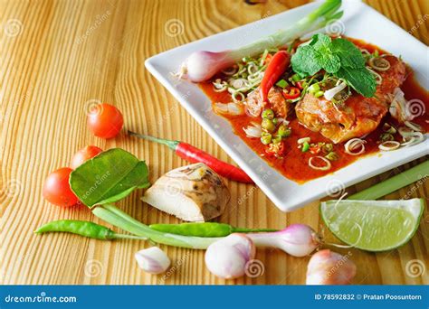 Spicy Fish Canned Sardines Salad Stock Photo Image Of Chili