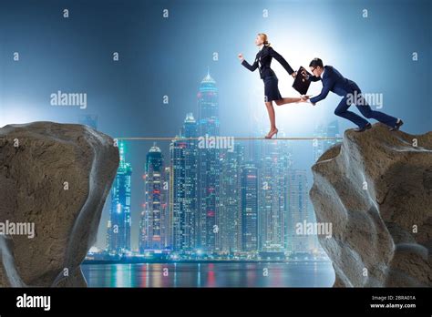Concept Of The Unethical Business Competition Stock Photo Alamy