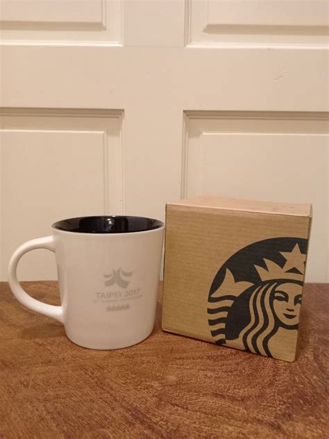 （全新）全球限量台灣獨賣 星巴克starbucks 熊讚2017台北世大運紀念杯 家具及居家用品 廚具和餐具 水杯、水壺在旋轉拍賣