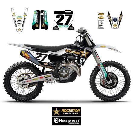 Factory Effex Rockstar Husqvarna Factory Edition Complete Graphic