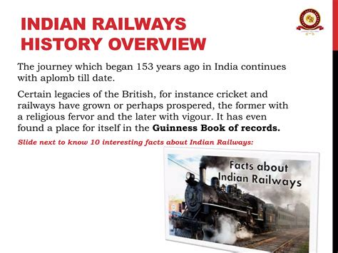 10 Interesting Facts About Indian Railways Ppt