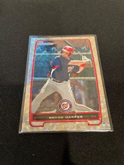 Bryce Harper Silver Ice 2012 Topps Bowman Prospects BP10 Mint MLB Rare