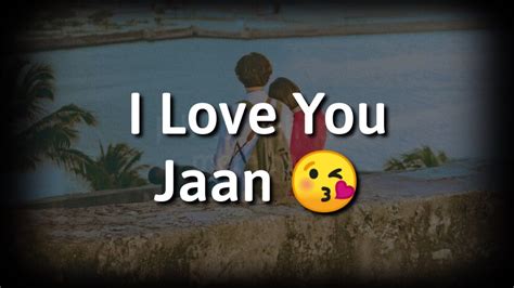 I Love You Jaan ️ Very Heart Touching Romantic Shayari ️ Romantic Love