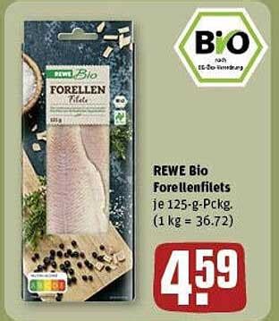 Rewe Bio Forellenfilets Angebot Bei Rewe Prospekte De