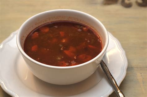 German Goulash Soup Authentic Recipe •