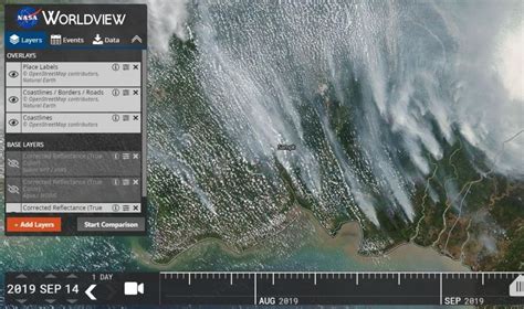 Miris Ini Penampakan Kebakaran Hutan Kalimantan Dari Satelit Nasa