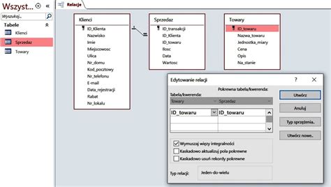 Ms Access Podstawy Baz Danych Materia Y Dla Uczni W