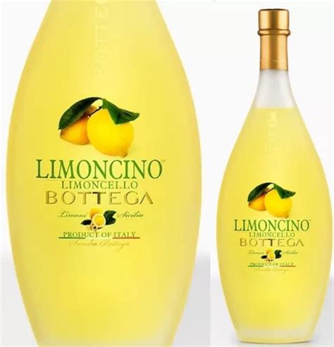 Licor Bottega Limoncino 700ml Limoncello Limão Siciliano Frete grátis