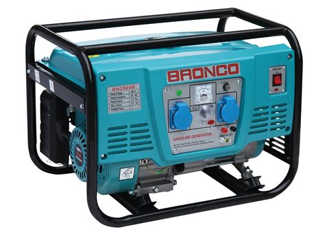 Bronco Single Phase Portable Gasoline Generator Generator And