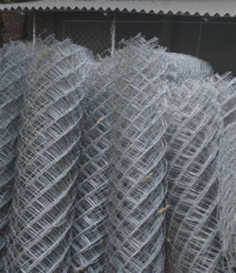 Gi Galvanized Chain Link Fencing X Mm Wire Diameter Gauge