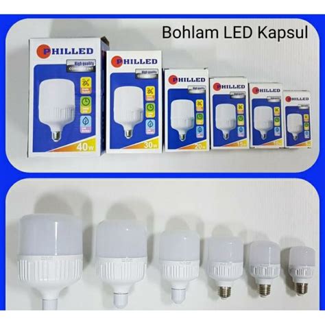 Jual Bohlam Led Kapsul 30 Watt Shopee Indonesia