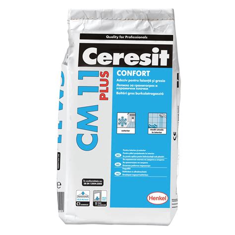 Dedeman Adeziv Ceresit CM 11 Plus pentru montare gresie si faianta la ...