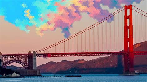 2560x1440 Golden Gate Bridge Digital Art 1440p Resolution Hd 4k