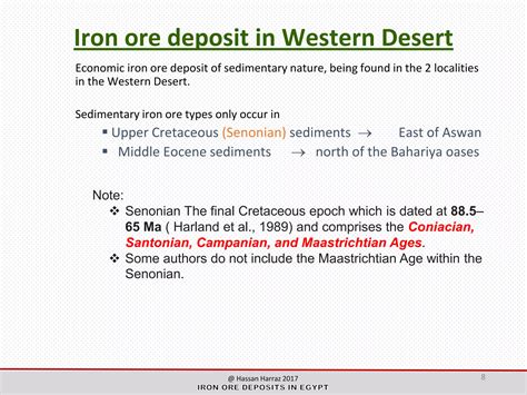 Iron Ore Deposits In Egypt Ppt