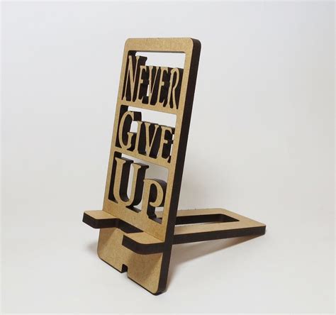 Laser Cut Mobile Stand Dxf File