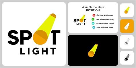 Spotlight Logo Vector Art, Icons, and Graphics for Free Download