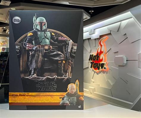 Ready Stock Hot Toys Star Wars TMS056 Boba Fett Repaint Armor Throne Hobbies Toys Toys